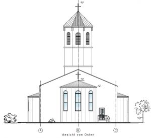 Ansicht von Osten